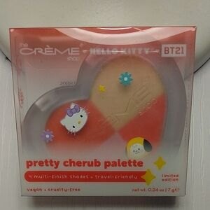 The Crème Shop x Hello kitty Pretty Cherub Palette. NIB